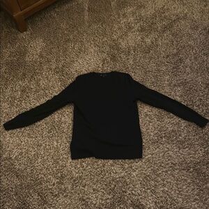 Navy Blue Long Sleeve Sweater